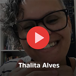 Thalita Alves, aluna do método